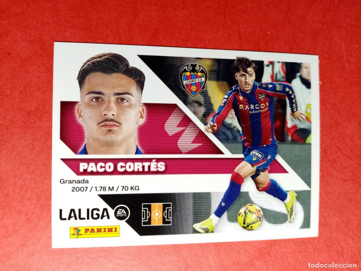 Cromos de f&uacute;tbol: N&ordm; 1B A 14B PACO CORTES, LEVANTE UD, LIGA ESTE 2026 2027 26 27 PANINI