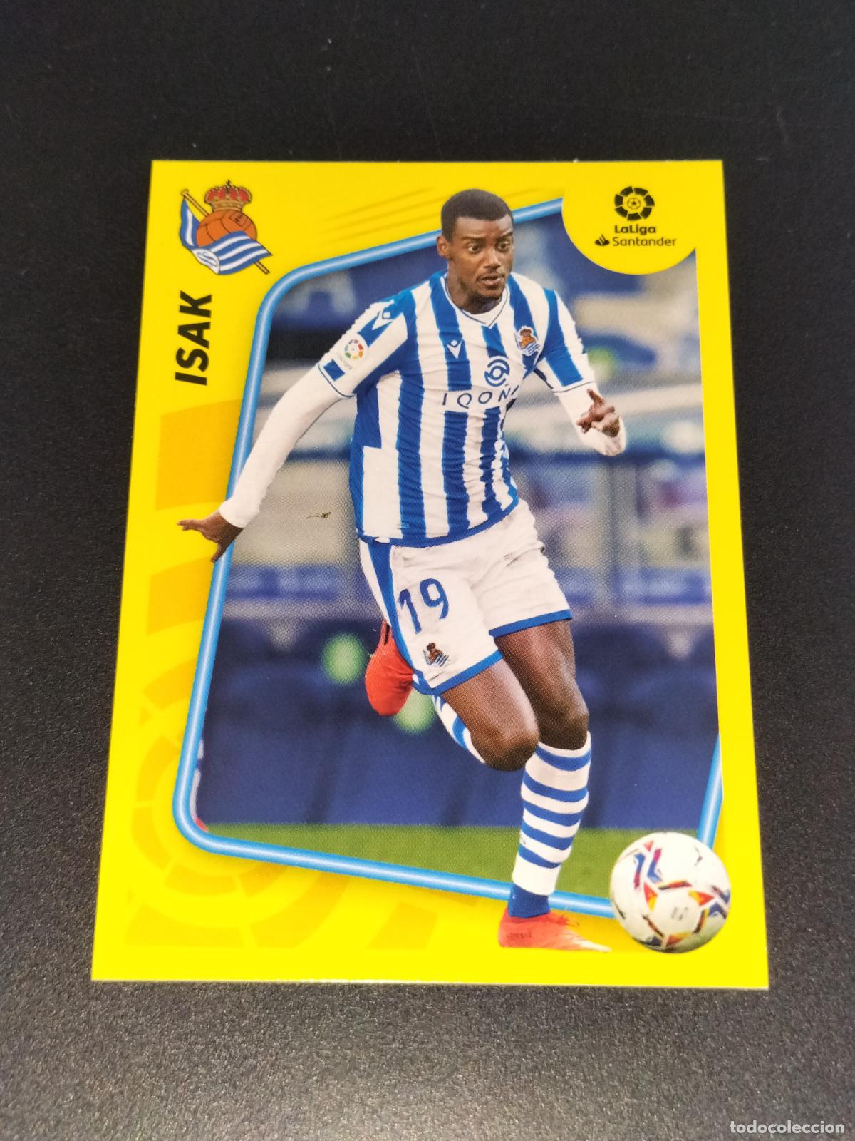 Cromos de f&uacute;tbol: N&ordm; 3 ISAK REAL SOCIEDAD CROMOS LALIGA SANTANDER ESTE LIGA FUTBOL 2021 2022 21 22 PANINI