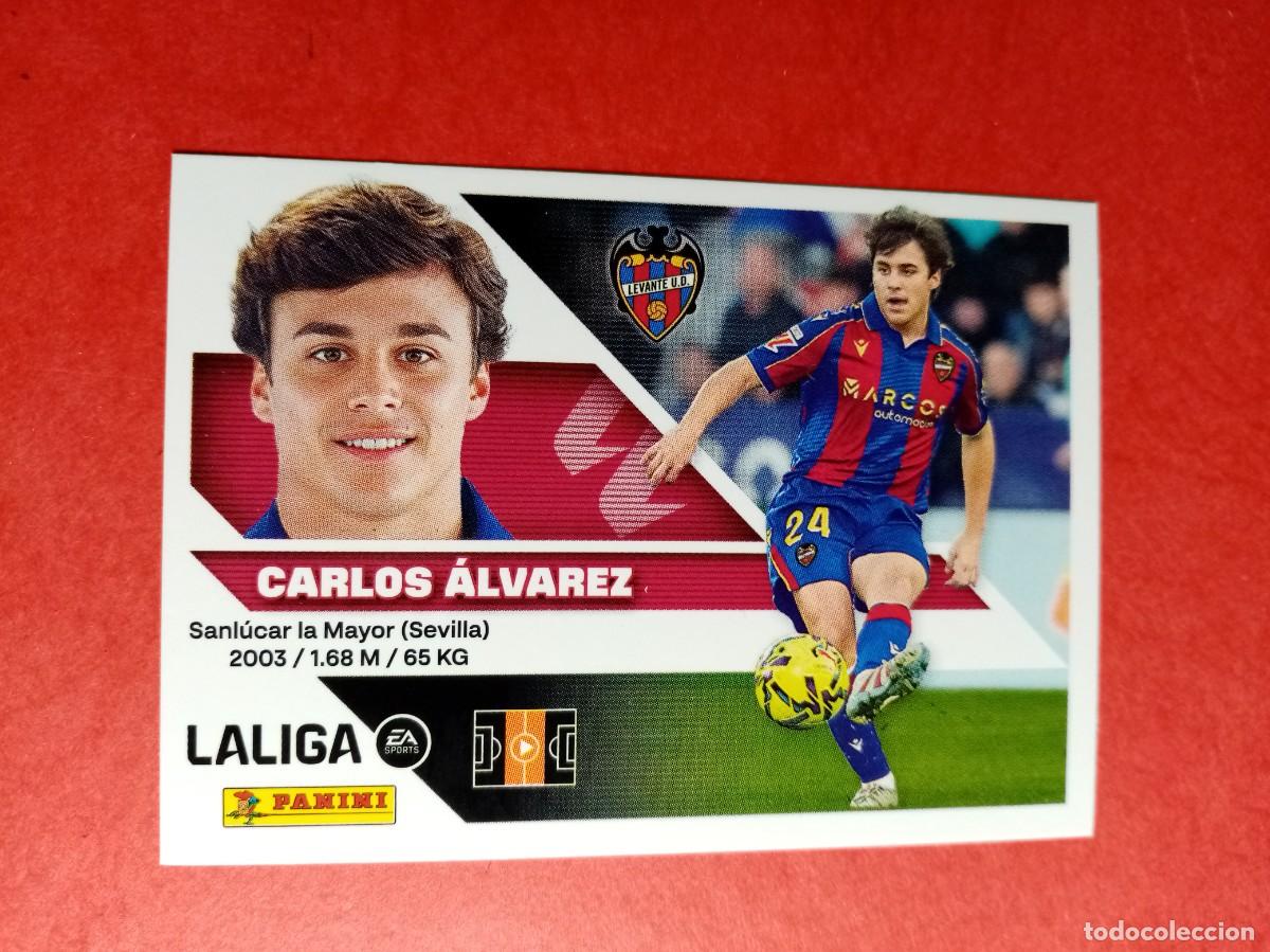 Fu&szlig;ball-Sticker: N&ordm; 15 CARLOS ALVAREZ, LEVANTE UD, LIGA ESTE 2026 2027 26 27 PANINI