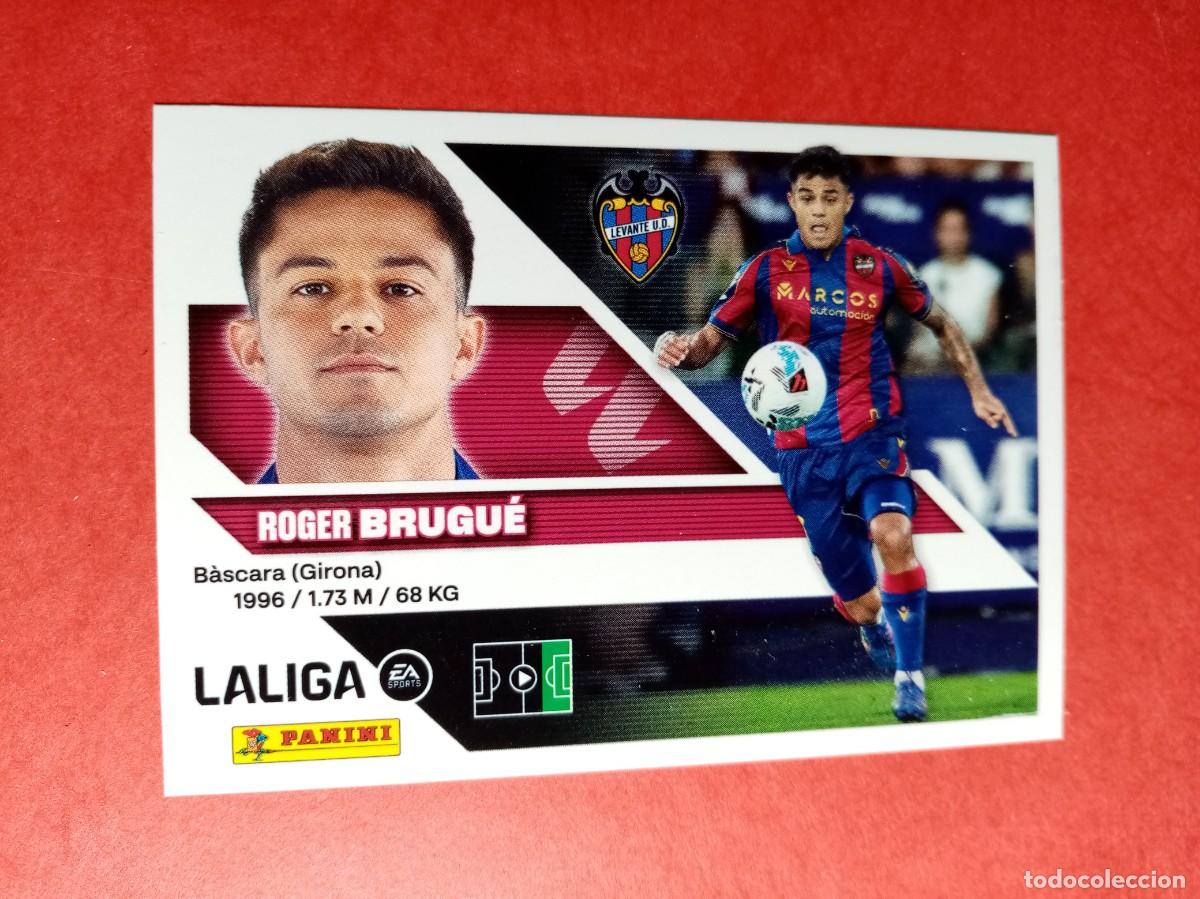 Fu&szlig;ball-Sticker: N&ordm; 17 ROGER BRUGUE, LEVANTE UD, LIGA ESTE 2026 2027 26 27 PANINI