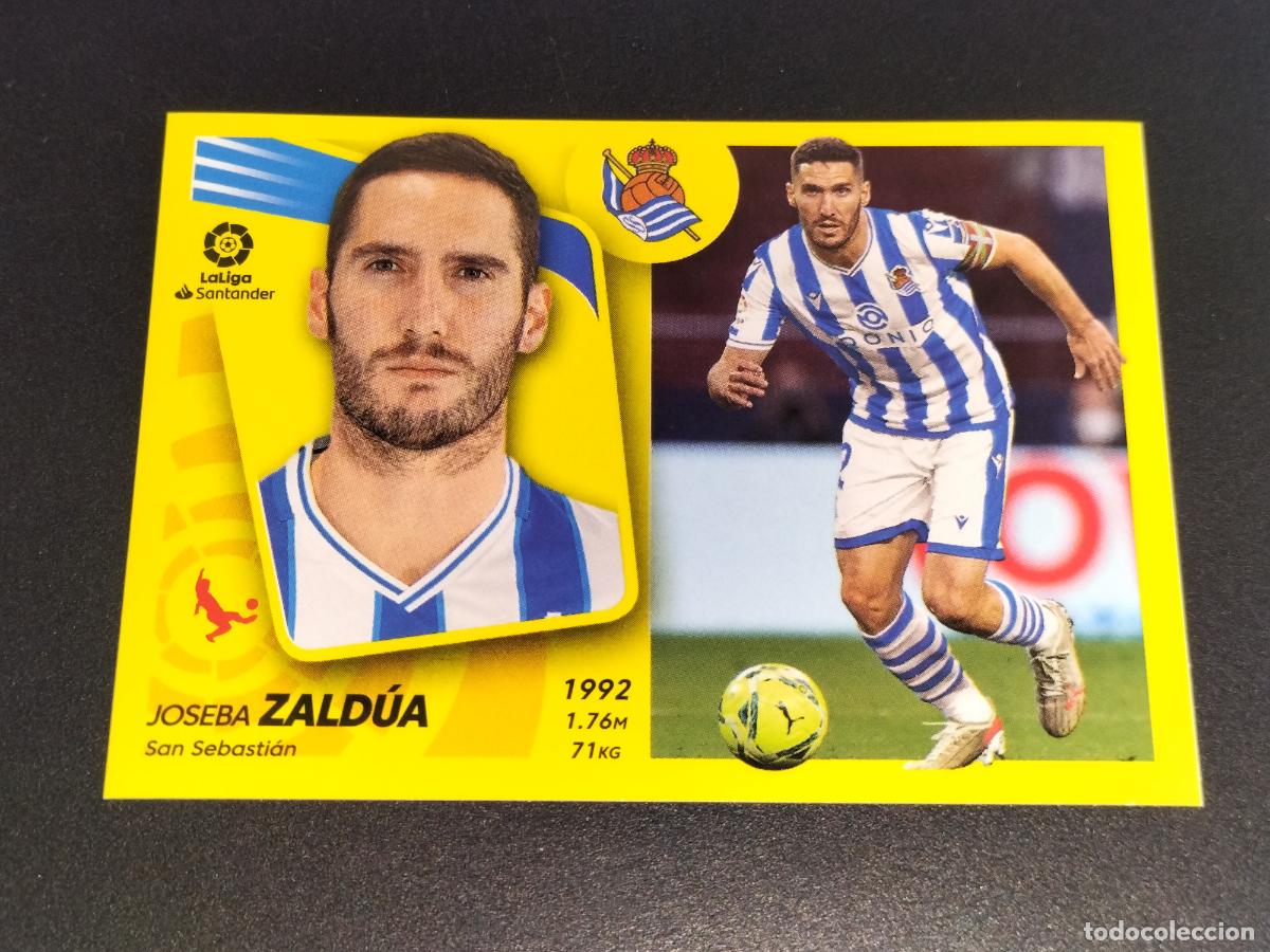 Cromos de f&uacute;tbol: N&ordm; 7 B ZALDUA REAL SOCIEDAD CROMO LALIGA SANTANDER ESTE LIGA FUTBOL 2021 2022 21 22 PANINI