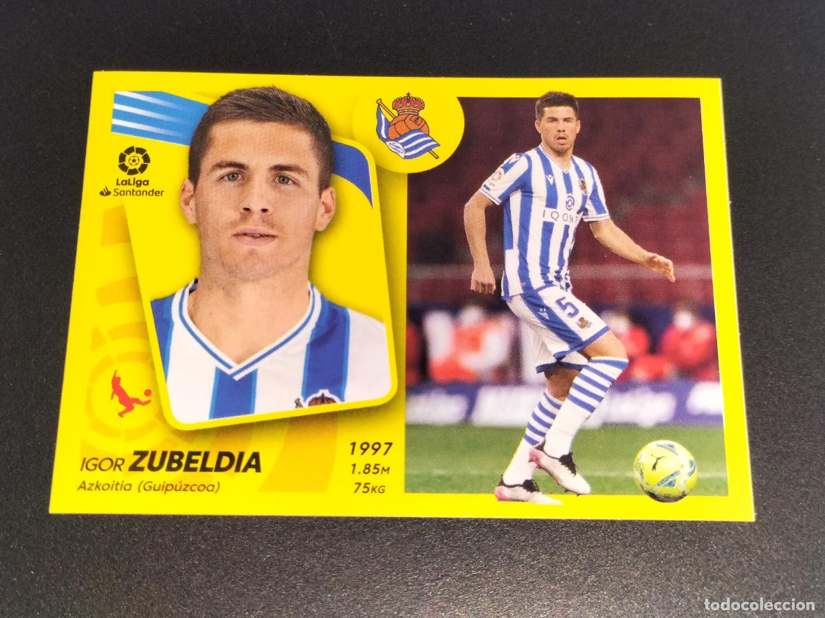 Cromos de Futebol: N&ordm; 10 ZUBELDIA REAL SOCIEDAD CROMOS LALIGA SANTANDER ESTE LIGA FUTBOL 2021 2022 21 22 PANINI