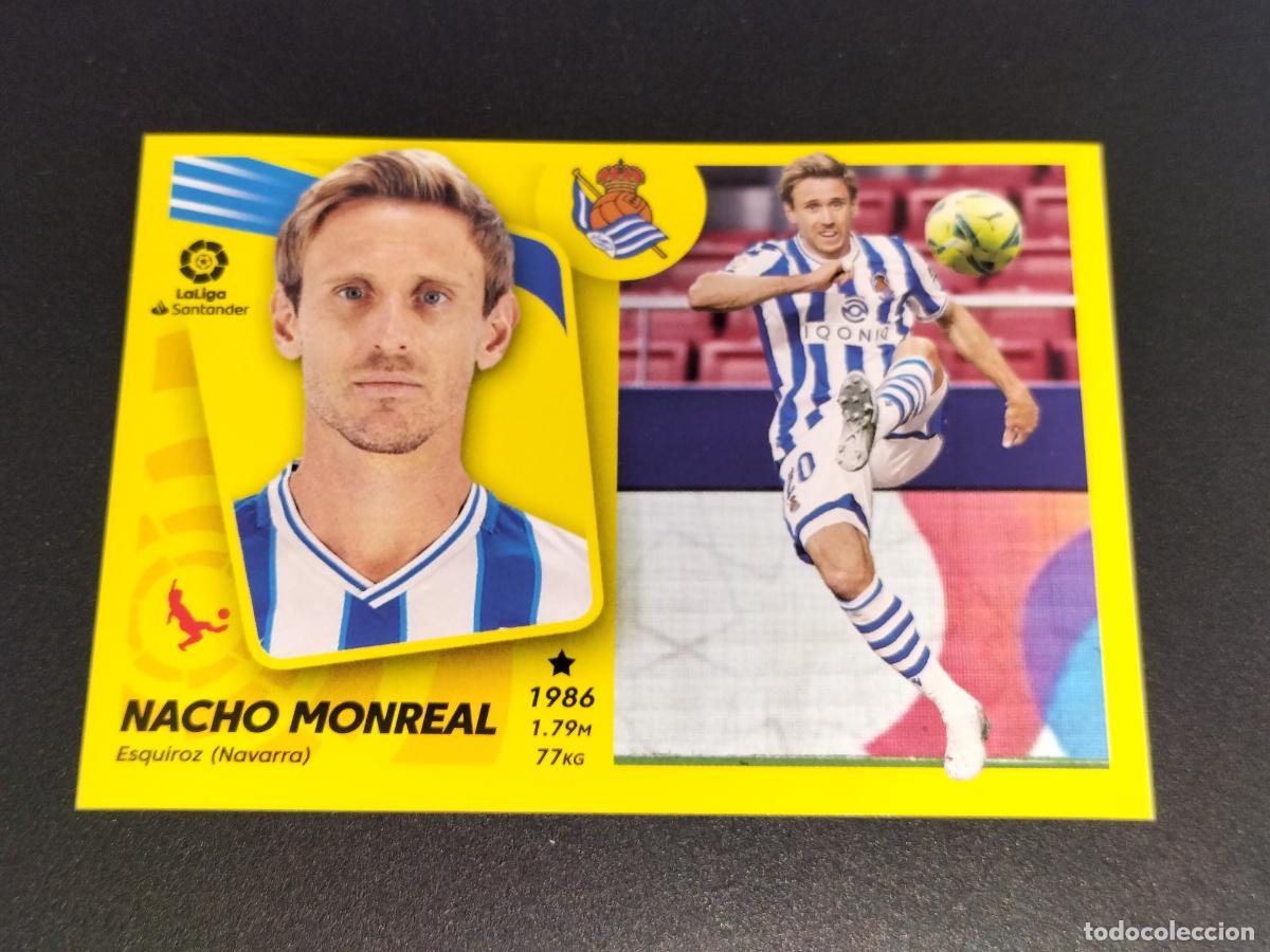 Cromos de Futebol: N&ordm; 11 NACHO MONREAL REAL SOCIEDAD CROMOS LALIGA SANTANDER ESTE LIGA FUTBOL 2021 2022 21 22 PANINI