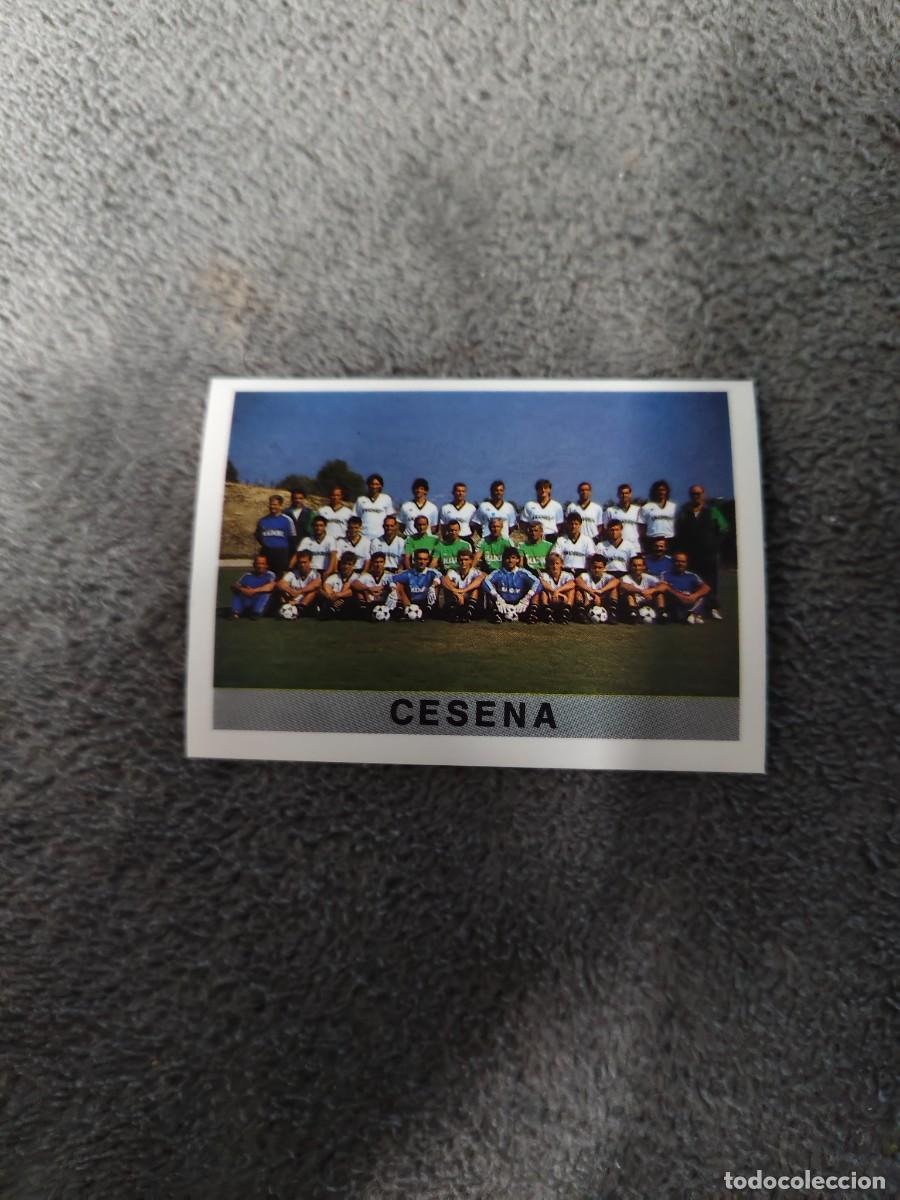 Cromos de f&uacute;tbol: 69 CALCIO 91 CALCIOFLASH SQUADRA CESENA CESENA EUROFLASH 1990 90 1991 ITALIA NUEVO DE SOBRE