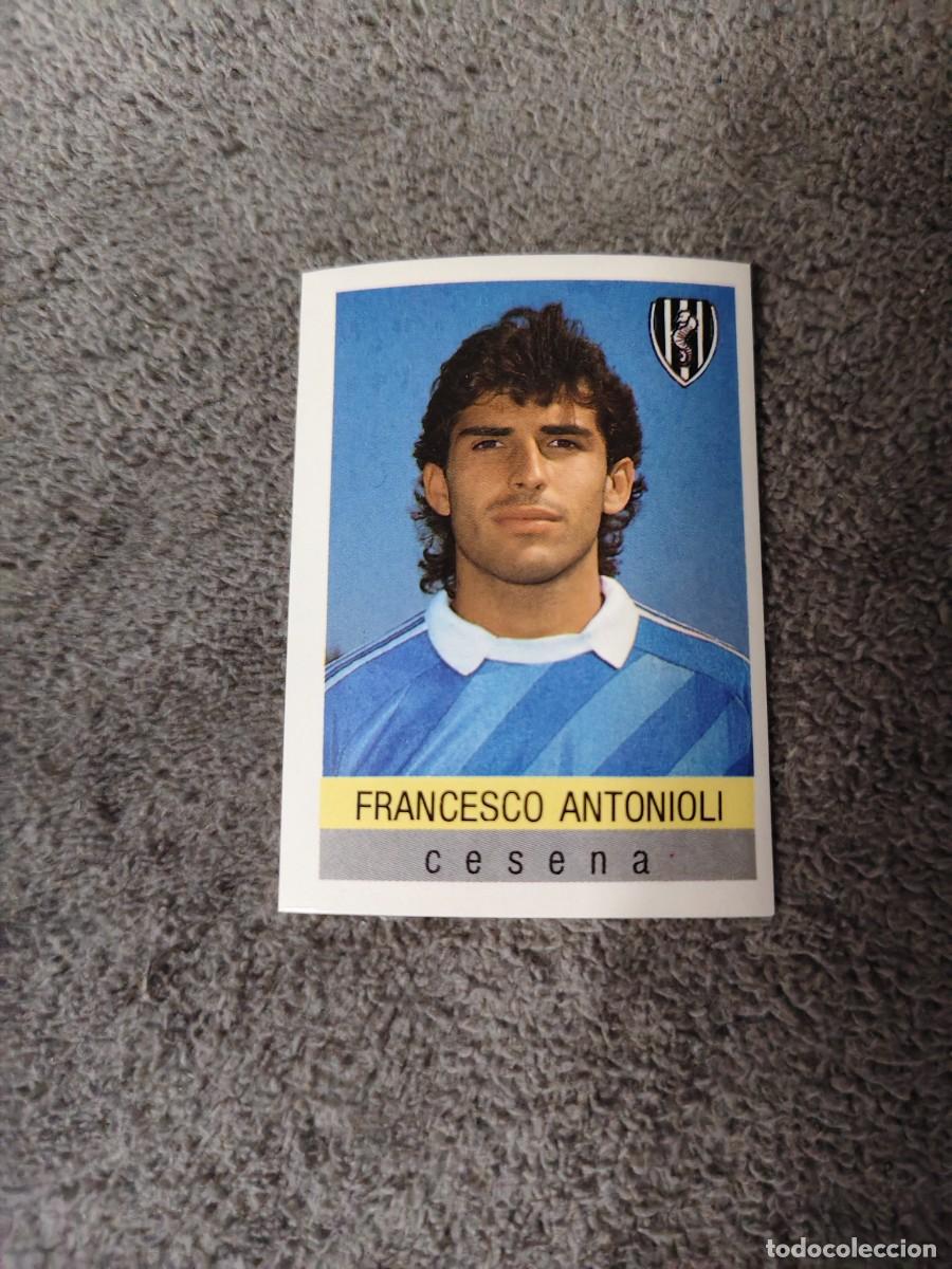 Cromos de f&uacute;tbol: 70 CALCIO 91 CALCIOFLASH FRANCESCO ANTONIOLI CESENA EUROFLASH 1990 90 1991 ITALIA NUEVO DE SOBRE