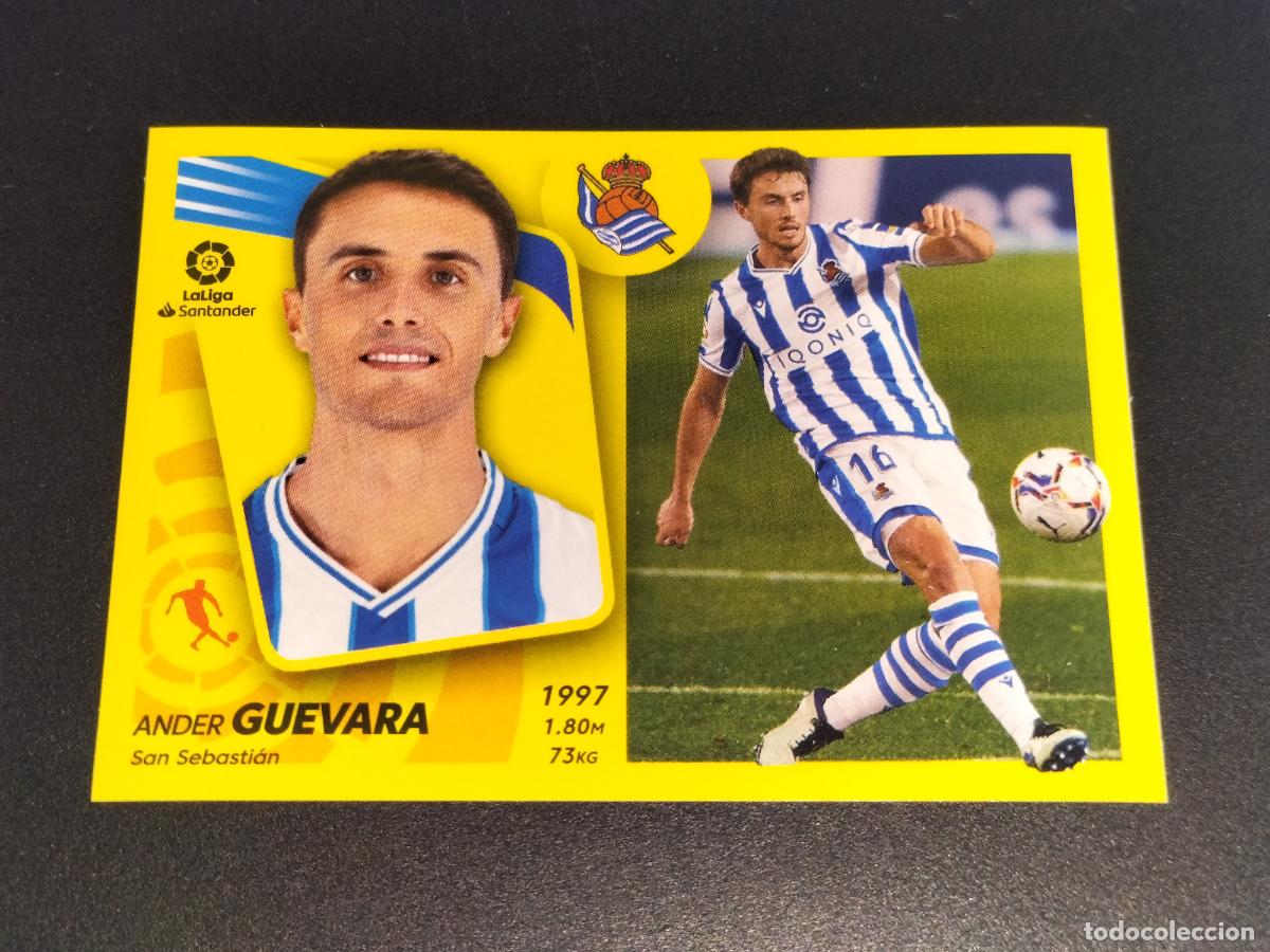 Cromos de f&uacute;tbol: N&ordm; 13 ANDER GUEVARA REAL SOCIEDAD CROMOS LALIGA SANTANDER ESTE LIGA 2021 2022 21 22 PANINI