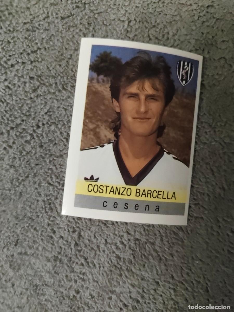 Cromos de f&uacute;tbol: 75 CALCIO 91 CALCIOFLASH COSTANZO BARCELLA CESENA EUROFLASH 1990 90 1991 ITALIA NUEVO DE SOBRE