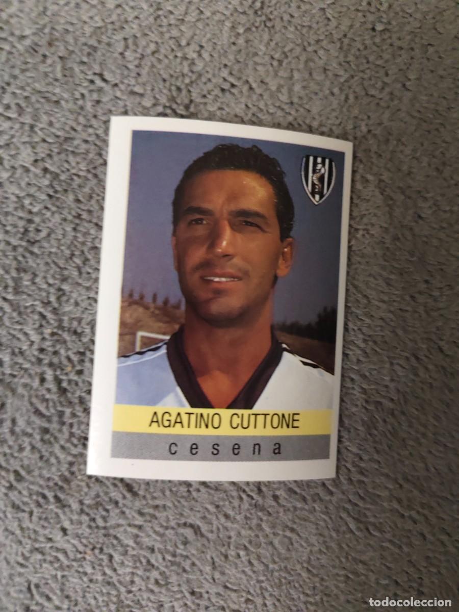 Cromos de f&uacute;tbol: 76 CALCIO 91 CALCIOFLASH AGATINO CUTTONE CESENA EUROFLASH 1990 90 1991 ITALIA NUEVO DE SOBRE