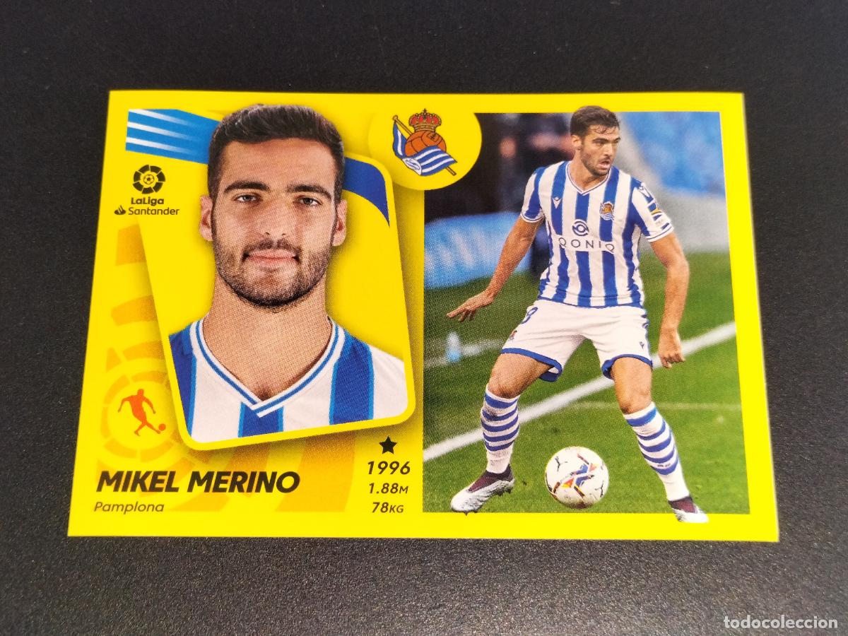 Cromos de f&uacute;tbol: N&ordm; 14 MIKEL MERINO REAL SOCIEDAD CROMOS LALIGA SANTANDER ESTE LIGA 2021 2022 21 22 PANINI