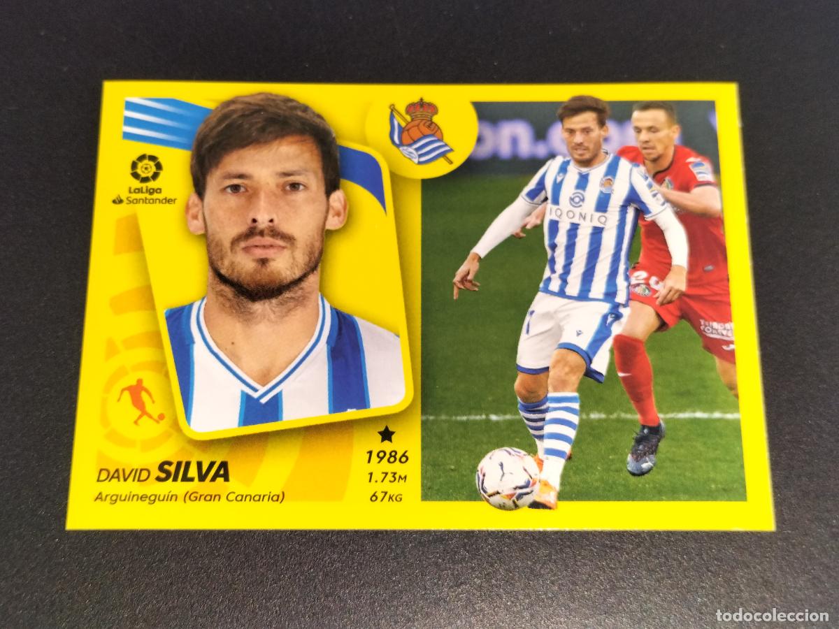 Cromos de f&uacute;tbol: N&ordm; 15 A DAVID SILVA REAL SOCIEDAD CROMOS LALIGA SANTANDER ESTE LIGA 2021 2022 21 22 PANINI