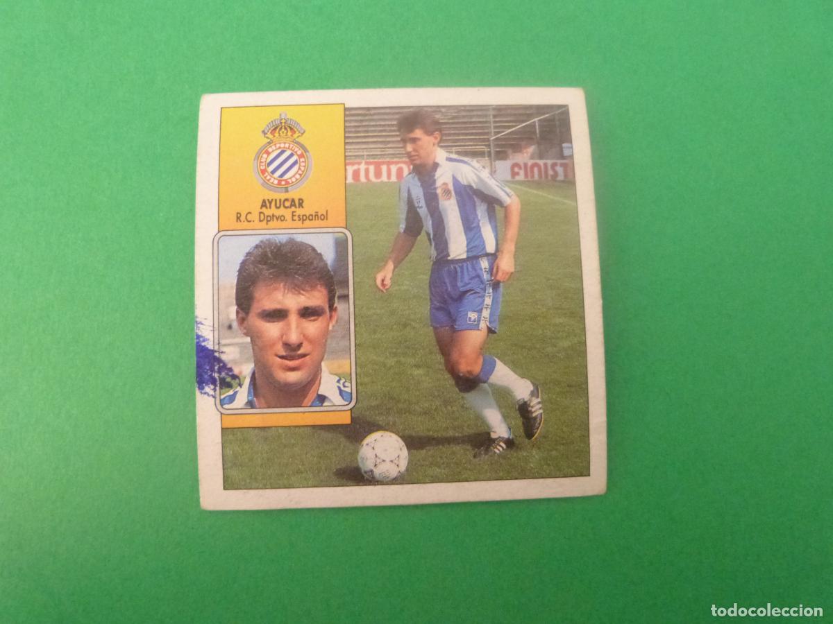 Cromo Futbol Ayucar R.c.d. Español-espanyol sin Pegar Fichaje Nº 4 Liga Este 1992-1993/792-93