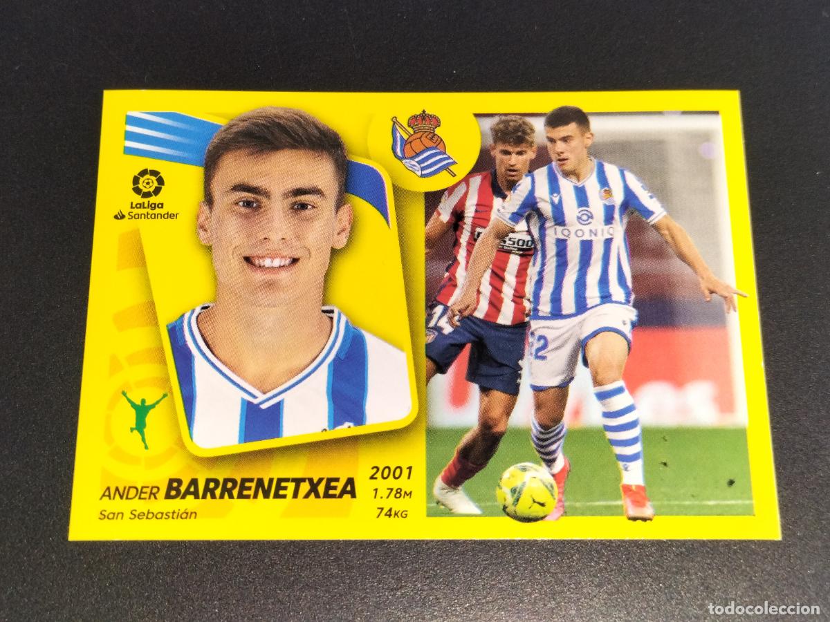 Cromos de Futebol: N&ordm; 17 BARRENETXEA REAL SOCIEDAD CROMOS LALIGA SANTANDER ESTE LIGA 2021 2022 21 22 PANINI