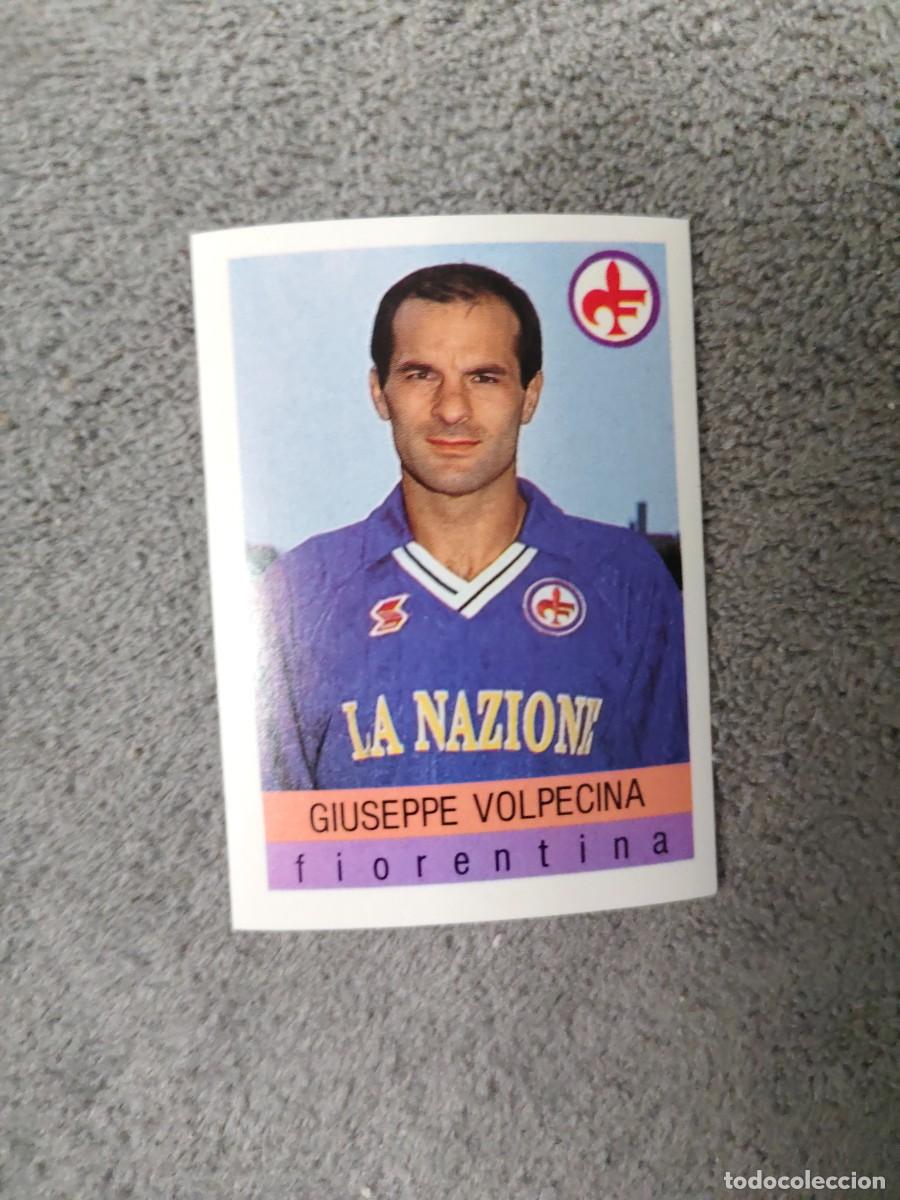 Cromos de Futebol: 94 CALCIO 91 CALCIOFLASH GIUSEPPE VOLPECINA FIORENTINA EUROFLASH 1990 90 1991 ITALIA NUEVO DE SOBRE