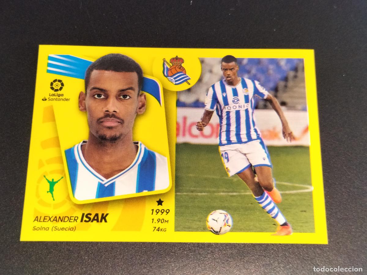 Cromos de f&uacute;tbol: N&ordm; 20 ISAK REAL SOCIEDAD CROMOS LALIGA SANTANDER ESTE LIGA 2021 2022 21 22 PANINI