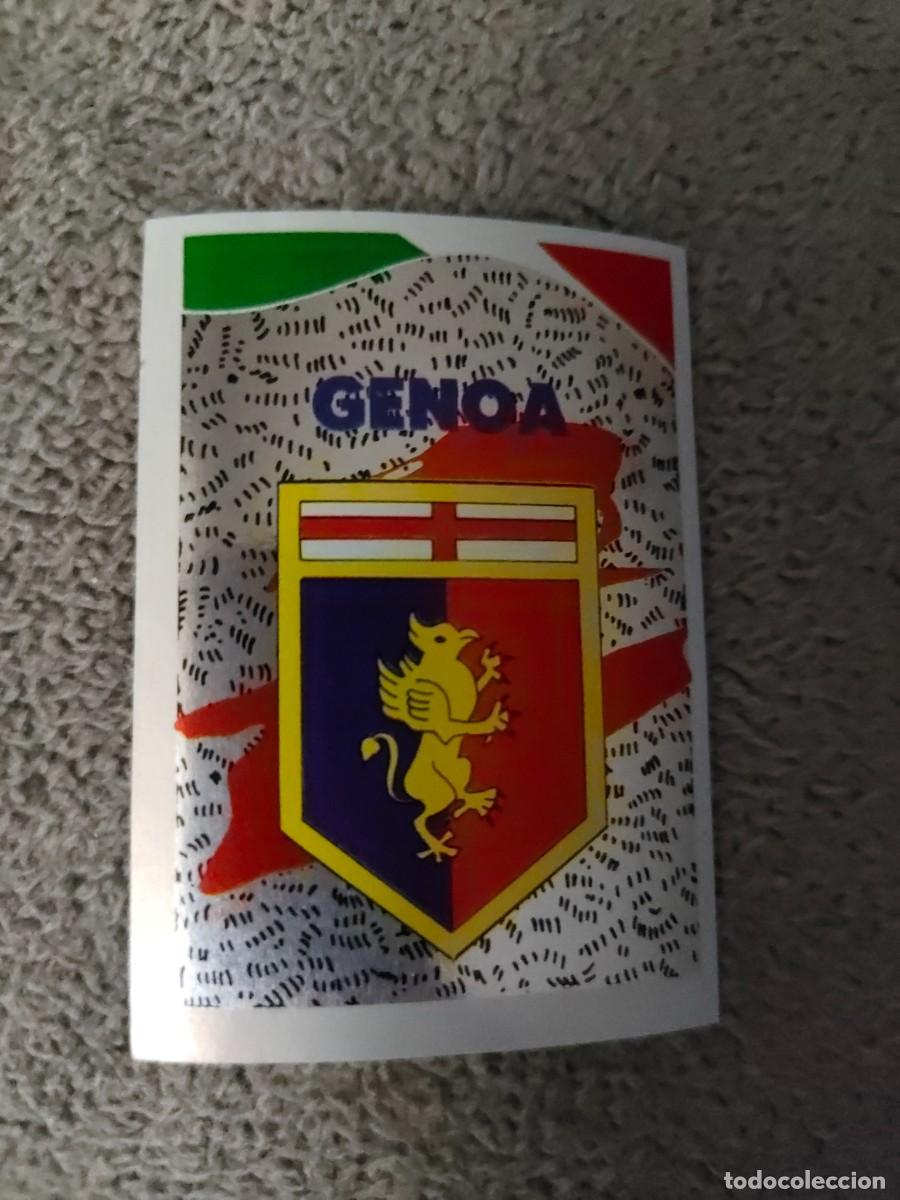 Cromos de f&uacute;tbol: SC11 CALCIO 91 CALCIOFLASH SCUDETTO GENOA GENOA EUROFLASH 1990 90 1991 ITALIA NUEVO DE SOBRE