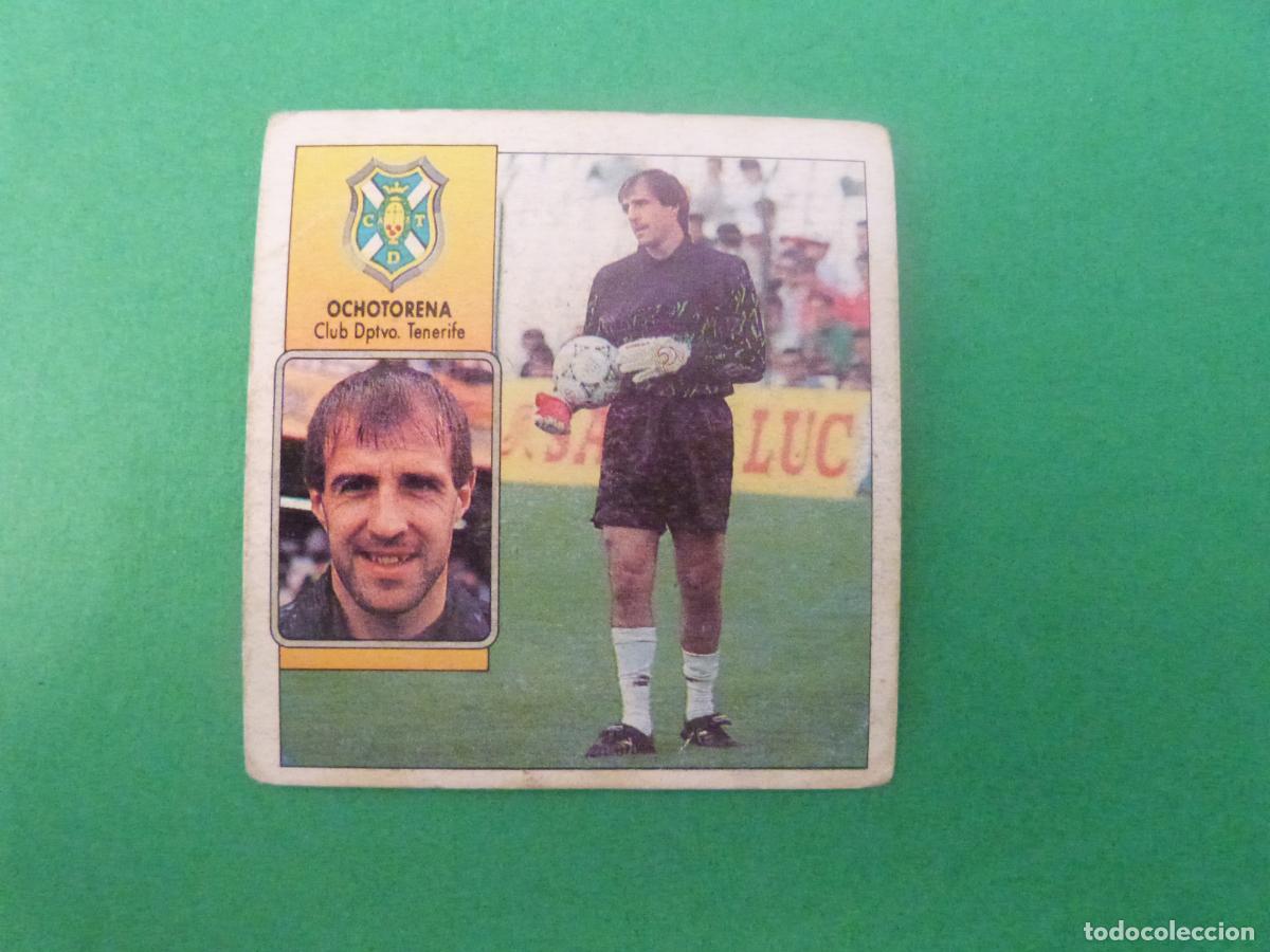 Cromo Futbol Ochotorena C.d. Tenerife sin Pegar Fichaje Nº 1 Liga Este 1992-1993/792-93