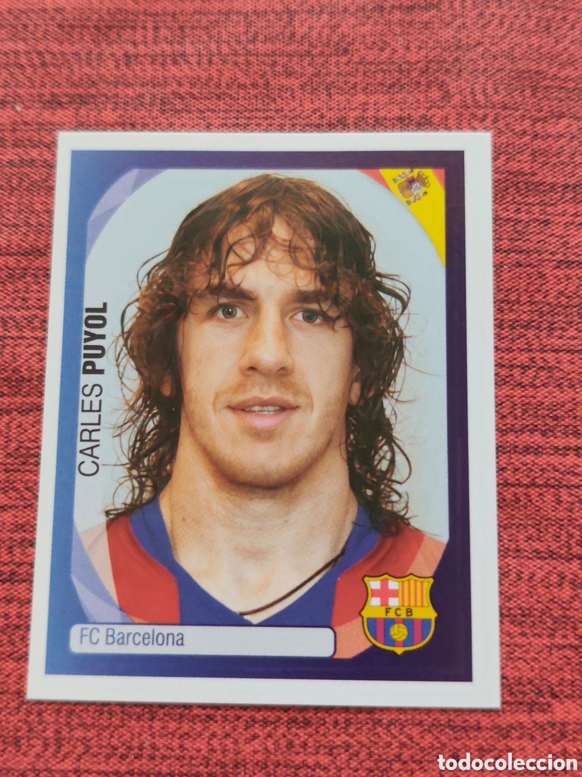 Cromos de f&uacute;tbol: 48 PUYOL FC BARCELONA UEFA CHAMPIONS LEAGUE 2007 2008 PANINI