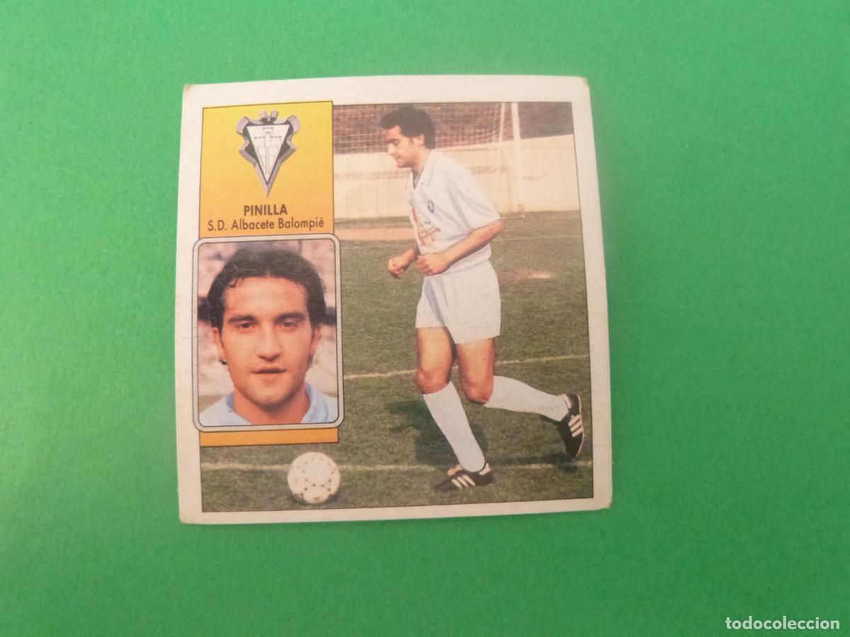 Cromos de f&uacute;tbol: CROMO FUTBOL PINILLA S.D. ALBACETE SIN PEGAR FICHAJE N&ordm; 2 LIGA ESTE 1992-1993/792-93
