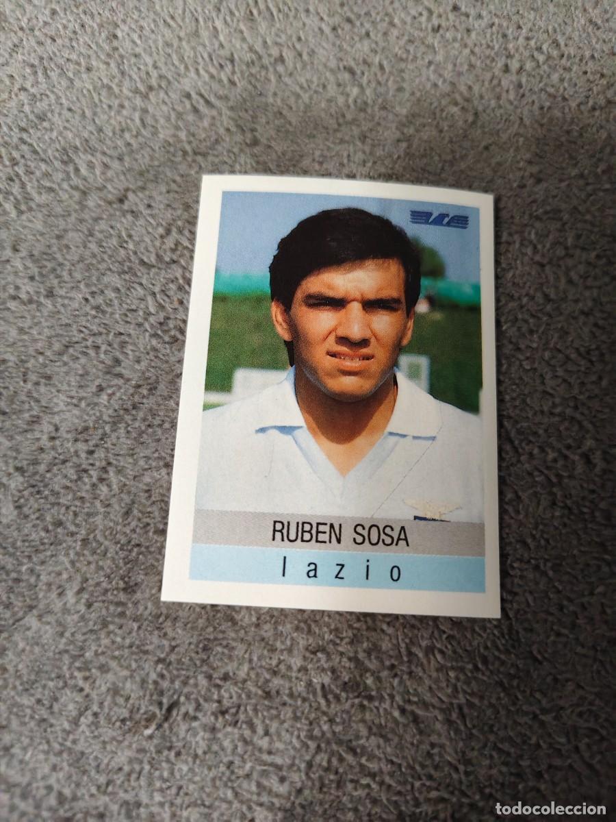 Cromos de f&uacute;tbol: 169 CALCIO 91 CALCIOFLASH RUBEN SOSA LAZIO EUROFLASH 1990 90 1991 ITALIA NUEVO DE SOBRE