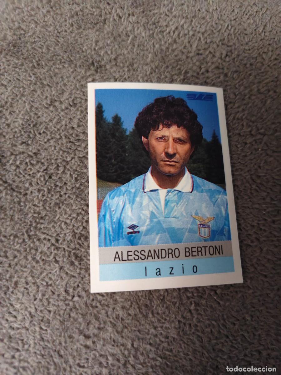 Cromos de f&uacute;tbol: 170 CALCIO 91 CALCIOFLASH ALESSANDRO BERTONI LAZIO EUROFLASH 1990 90 1991 ITALIA NUEVO DE SOBRE