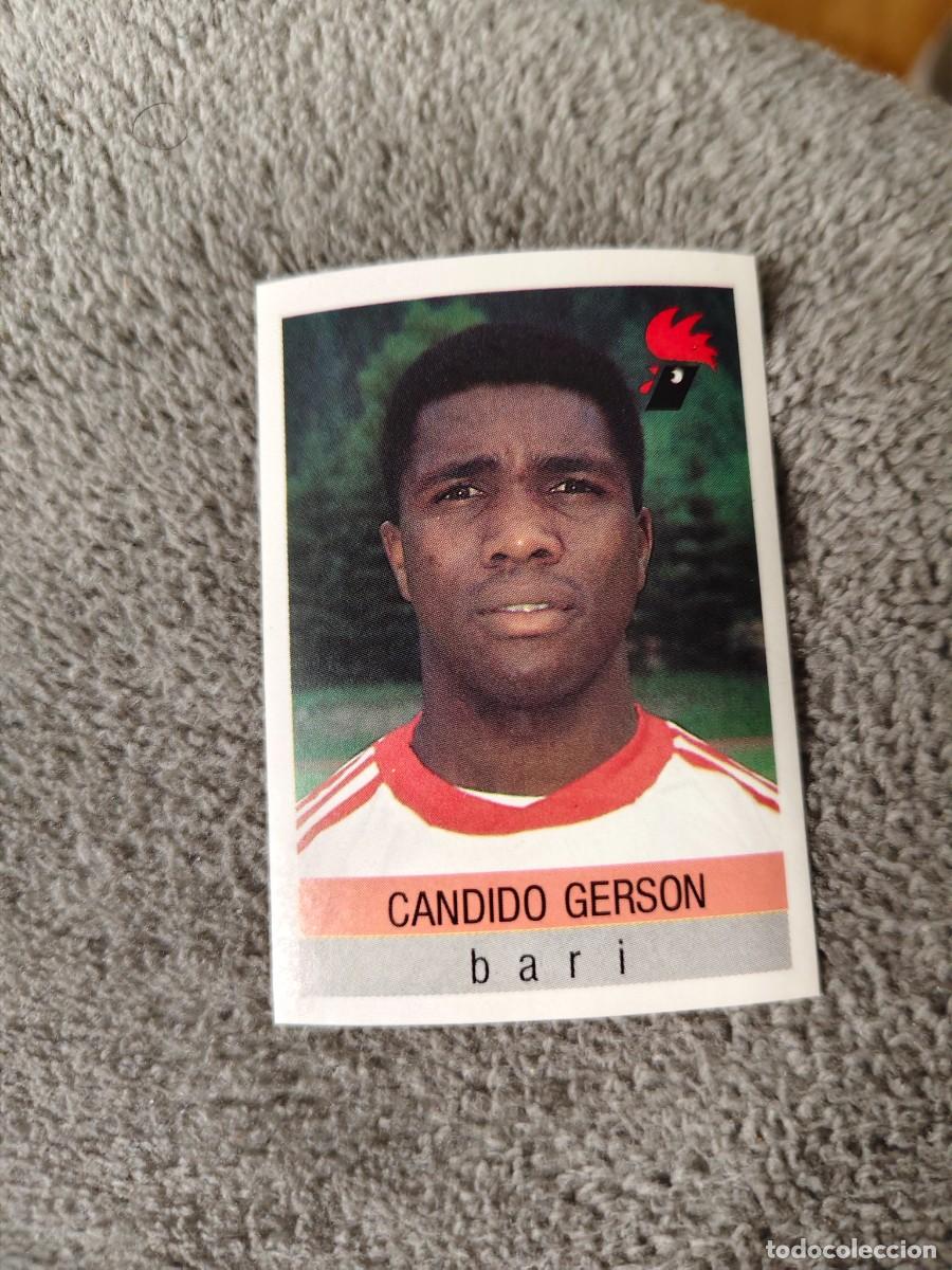 Cromos de f&uacute;tbol: 28 CALCIO 91 CALCIOFLASH CANDIDO GERSON CA&Ccedil;APA BARI EUROFLASH 1990 90 1991 ITALIA NUEVO DE SOBRE