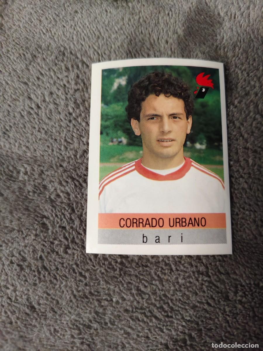 Cromos de f&uacute;tbol: 30 CALCIO 91 CALCIOFLASH CORRADO URBANO BARI EUROFLASH 1990 90 1991 ITALIA NUEVO DE SOBRE
