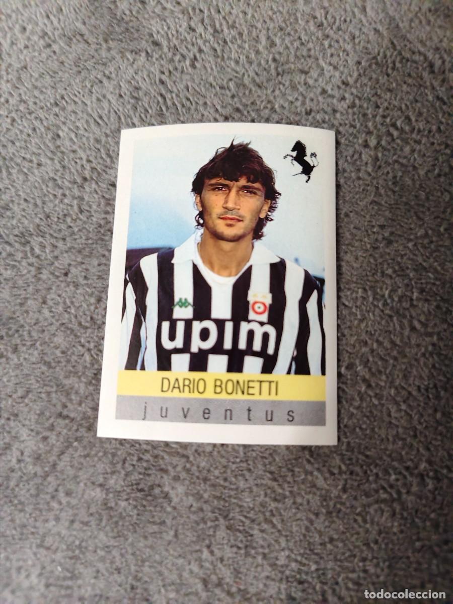 Cromos de f&uacute;tbol: 145 CALCIO 91 CALCIOFLASH DARIO BONETTI JUVENTUS EUROFLASH 1990 90 1991 ITALIA NUEVO DE SOBRE