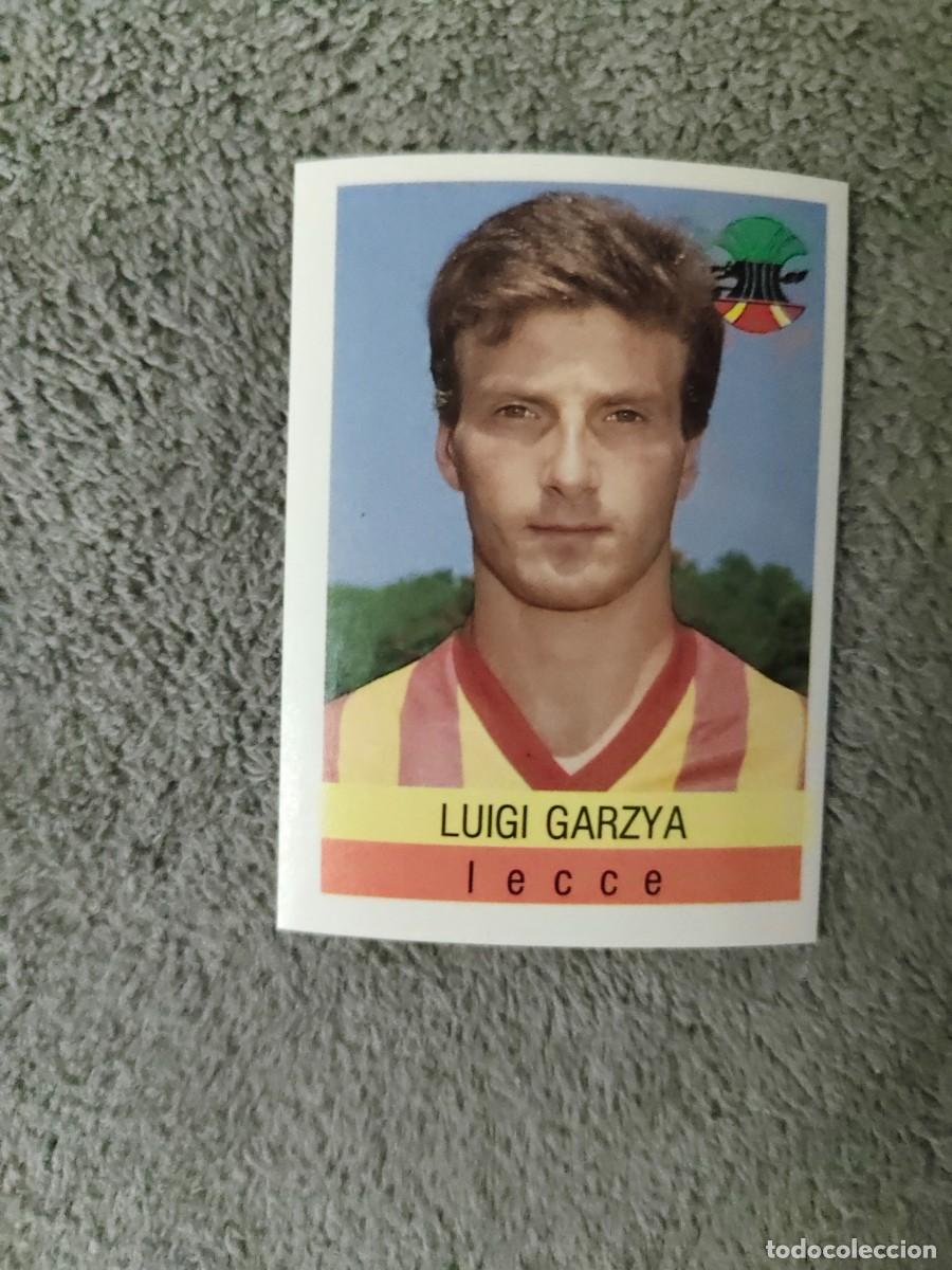Cromos de f&uacute;tbol: 174 CALCIO 91 CALCIOFLASH LUIGI GARZYA LECCE EUROFLASH 1990 90 1991 ITALIA NUEVO DE SOBRE