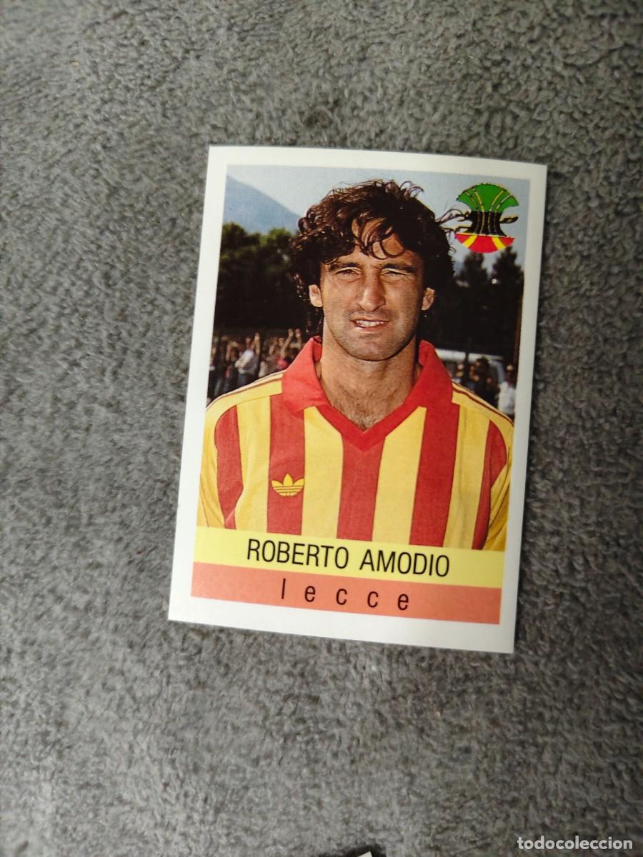 Cromos de f&uacute;tbol: 176 CALCIO 91 CALCIOFLASH ROBERTO AMODIO LECCE EUROFLASH 1990 90 1991 ITALIA NUEVO DE SOBRE