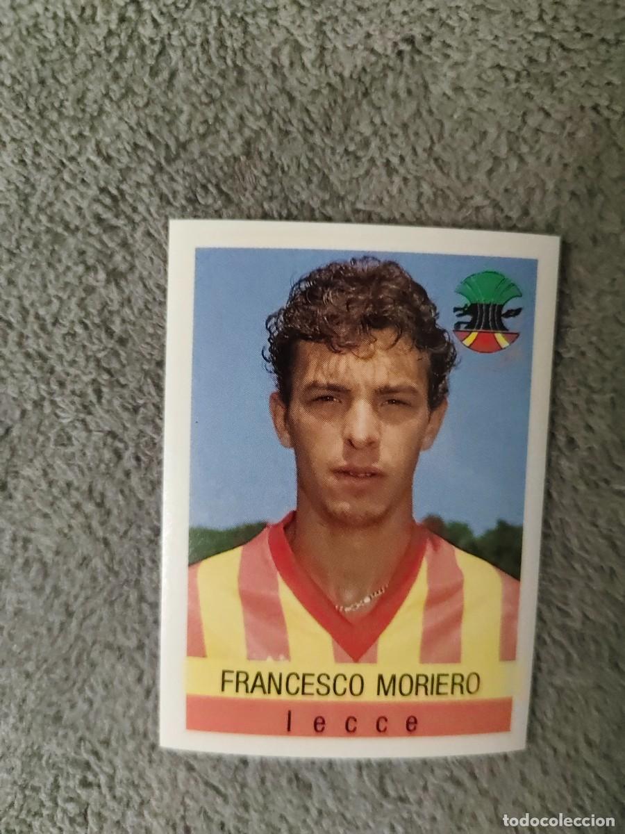 Cromos de f&uacute;tbol: 182 CALCIO 91 CALCIOFLASH FRANCESCO MORIERO LECCE EUROFLASH 1990 90 1991 ITALIA NUEVO DE SOBRE