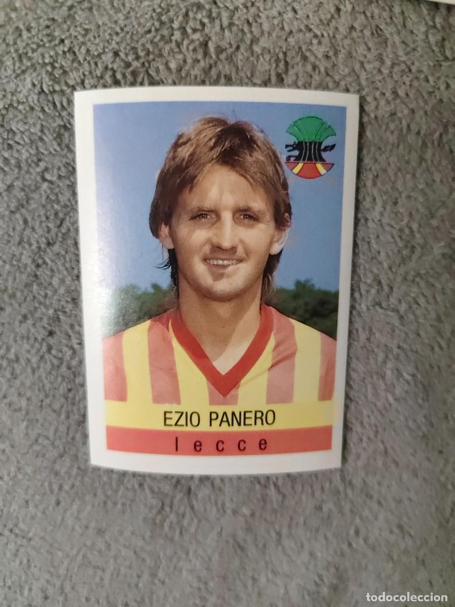 Cromos de f&uacute;tbol: 186 CALCIO 91 CALCIOFLASH EZIO PANERO LECCE EUROFLASH 1990 90 1991 ITALIA NUEVO DE SOBRE