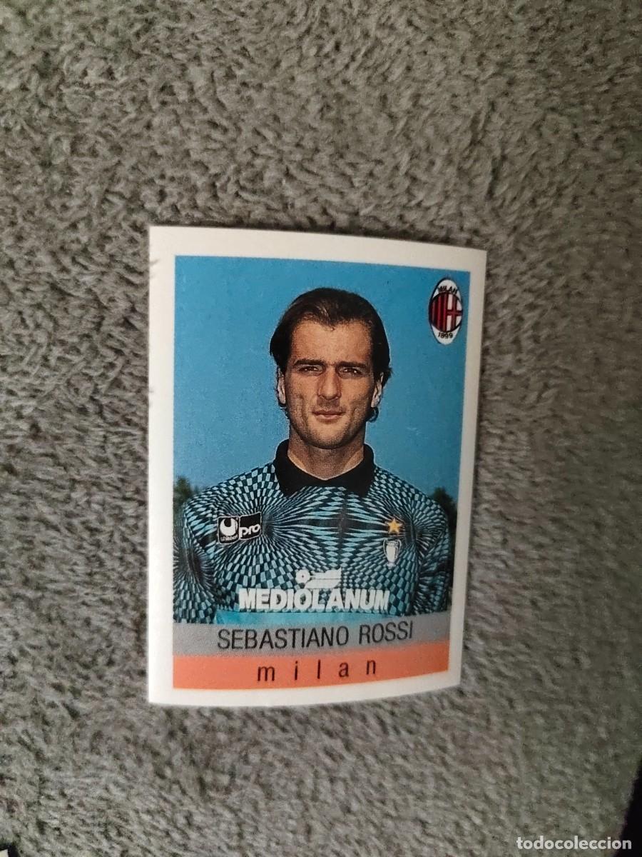 Cartes &agrave; collectionner de Football: 190 CALCIO 91 CALCIOFLASH SEBASTIANO ROSSI MILAN EUROFLASH 1990 90 1991 ITALIA NUEVO DE SOBRE