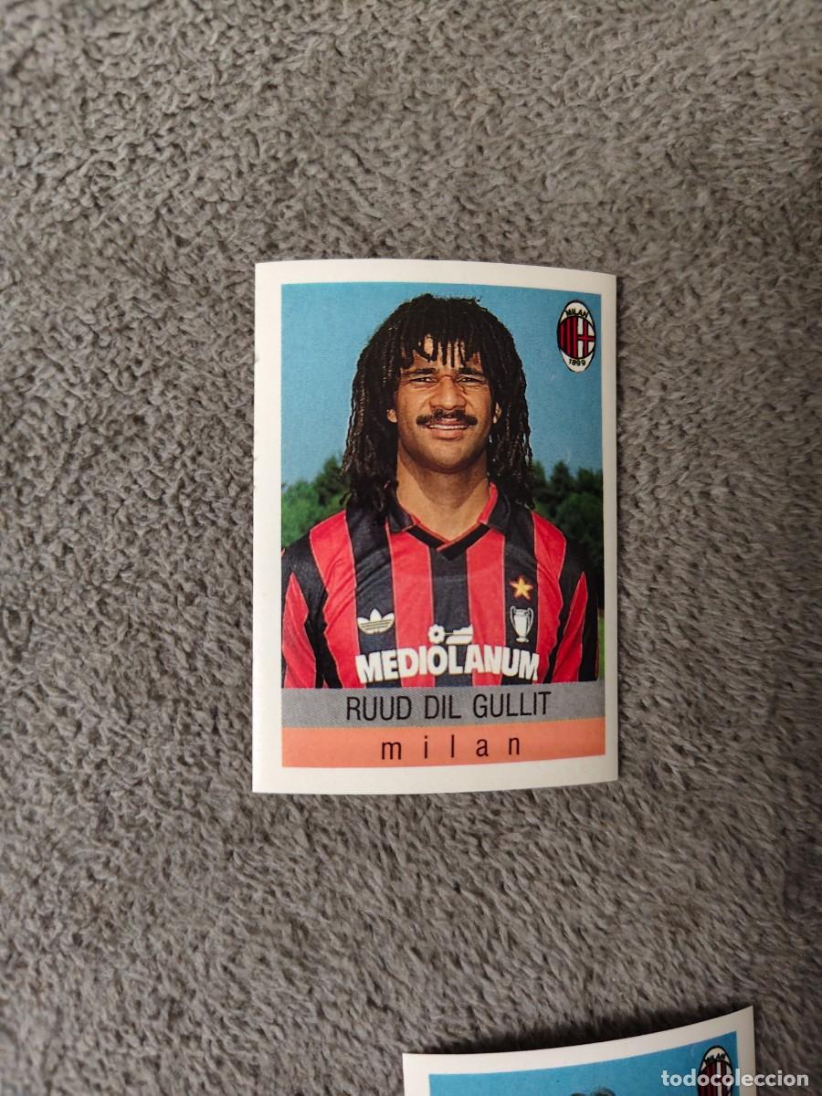 Cromos de f&uacute;tbol: 199 CALCIO 91 CALCIOFLASH RUUD DIL GULLIT MILAN EUROFLASH 1990 90 1991 ITALIA NUEVO DE SOBRE