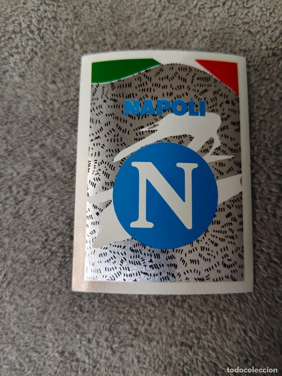 Cromos de f&uacute;tbol: SC17 CALCIO 91 CALCIOFLASH SCUDETTO NAPOLI ESCUDO EUROFLASH 1990 90 1991 ITALIA NUEVO DE SOBRE