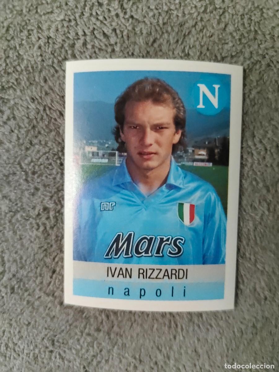 Cromos de f&uacute;tbol: 211 CALCIO 91 CALCIOFLASH IVAN RIZZARDI NAPOLI EUROFLASH 1990 90 1991 ITALIA NUEVO DE SOBRE