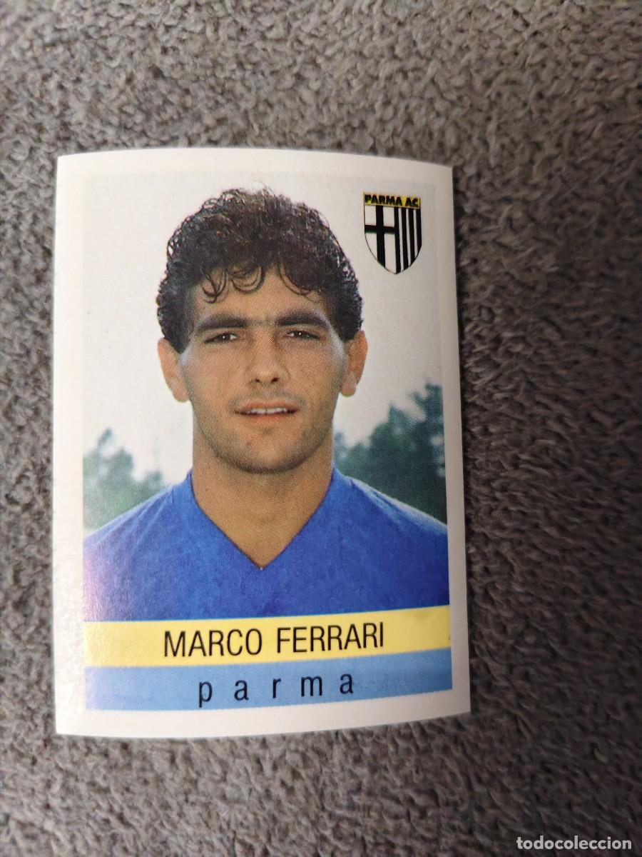 Cromos de f&uacute;tbol: 224 CALCIO 91 CALCIOFLASH MARCO FERRARI PARMA EUROFLASH 1990 90 1991 ITALIA NUEVO DE SOBRE