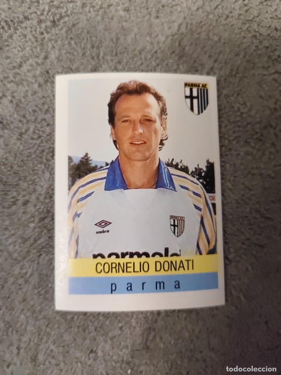 Cromos de f&uacute;tbol: 225 CALCIO 91 CALCIOFLASH CORNELIO DONATI PARMA EUROFLASH 1990 90 1991 ITALIA NUEVO DE SOBRE