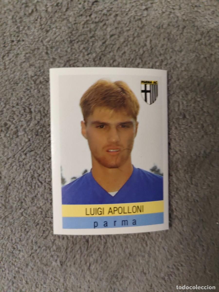 Cromos de f&uacute;tbol: 229 CALCIO 91 CALCIOFLASH LUIGI APOLLONI PARMA EUROFLASH 1990 90 1991 ITALIA NUEVO DE SOBRE