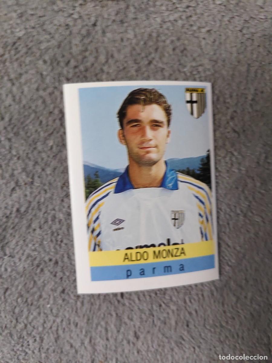 Cromos de f&uacute;tbol: 230 CALCIO 91 CALCIOFLASH ALDO MONZA PARMA EUROFLASH 1990 90 1991 ITALIA NUEVO DE SOBRE