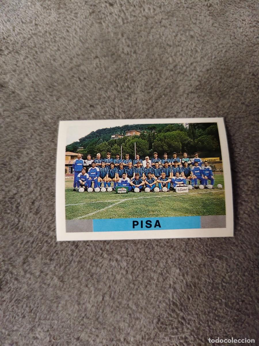 Cromos de f&uacute;tbol: 239 CALCIO 91 CALCIOFLASH SQUADRA PISA PISA EUROFLASH 1990 90 1991 ITALIA NUEVO DE SOBRE