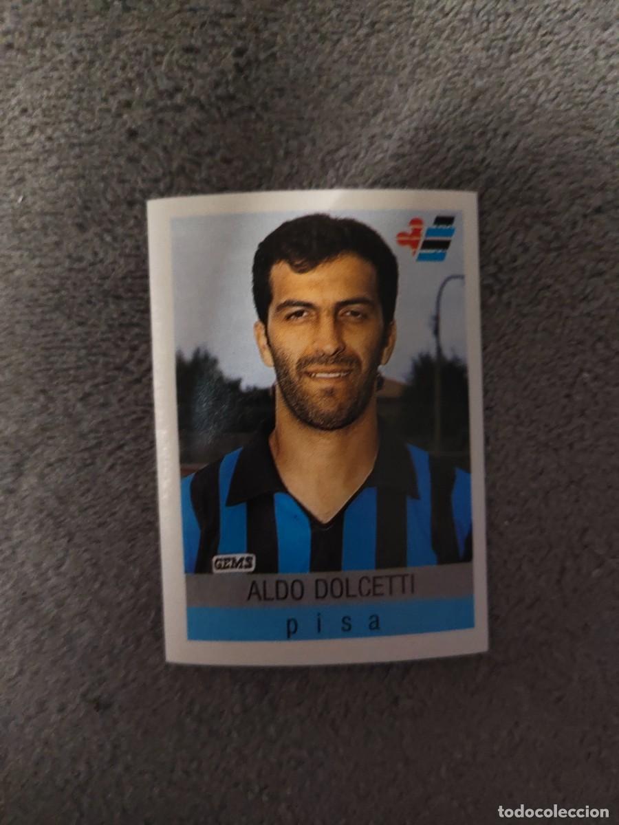 Cromos de Futebol: 247 CALCIO 91 CALCIOFLASH ALDO DOLCETTI PISA EUROFLASH 1990 90 1991 ITALIA NUEVO DE SOBRE