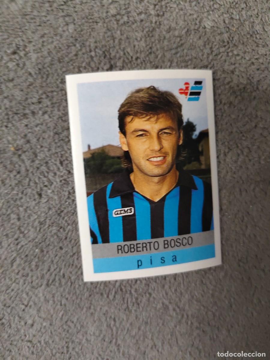 Cromos de Futebol: 249 CALCIO 91 CALCIOFLASH ROBERTO BOSCO PISA EUROFLASH 1990 90 1991 ITALIA NUEVO DE SOBRE