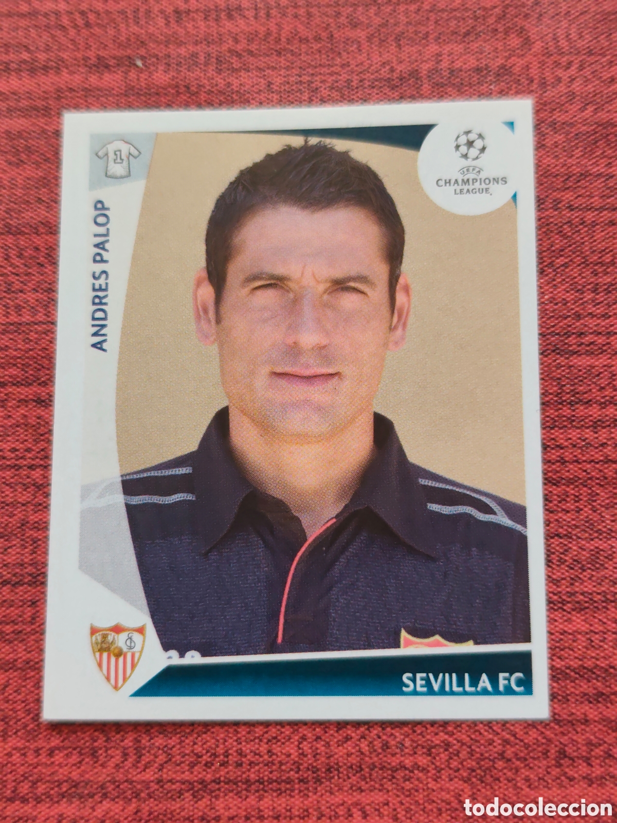 Cromos de f&uacute;tbol: 414 PALOP SEVILLA UEFA CHAMPIONS LEAGUE 2009 2010 PANINI