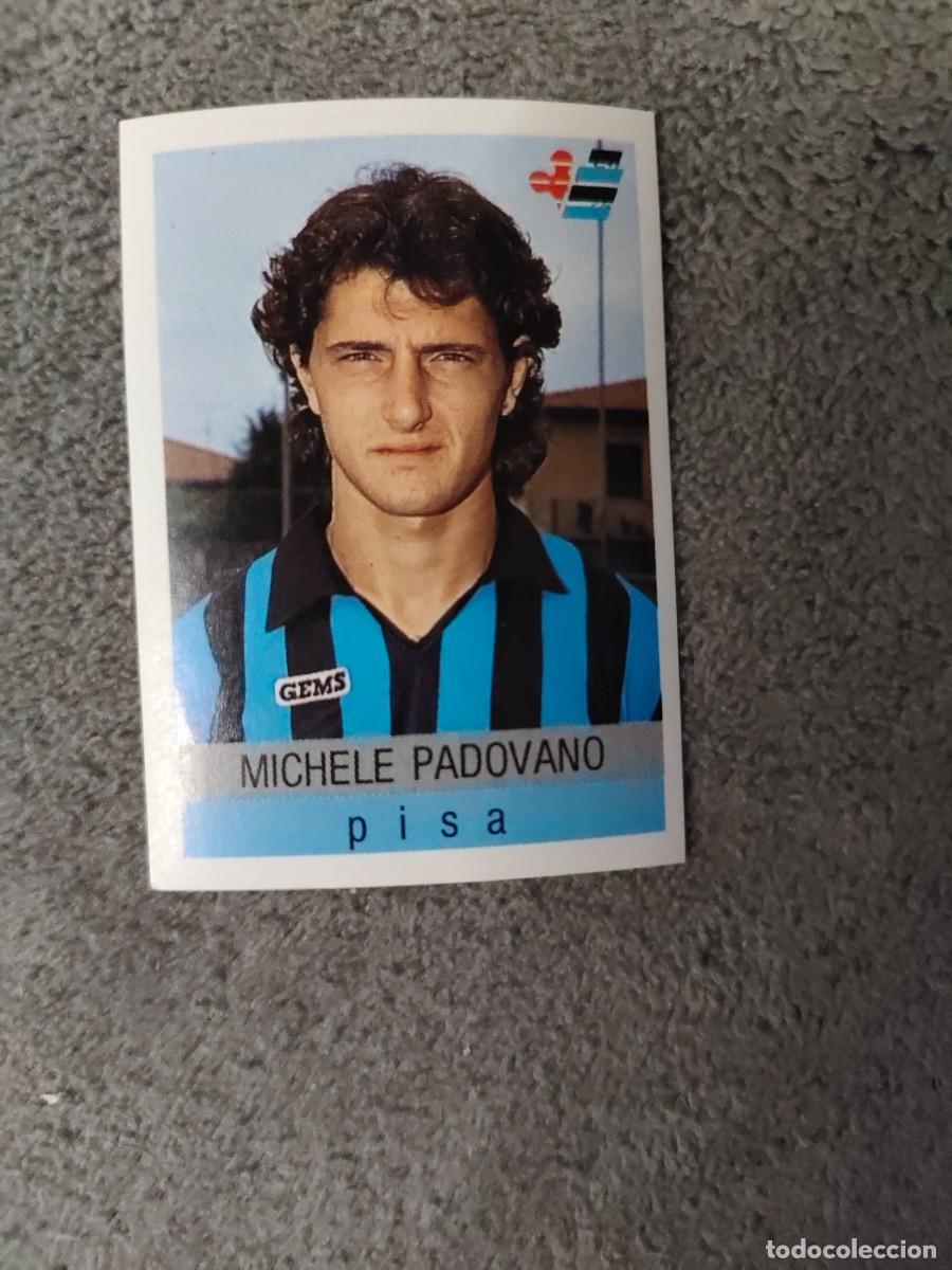 Cromos de f&uacute;tbol: 254 CALCIO 91 CALCIOFLASH MICHELE PADOVANO PISA EUROFLASH 1990 90 1991 ITALIA NUEVO DE SOBRE