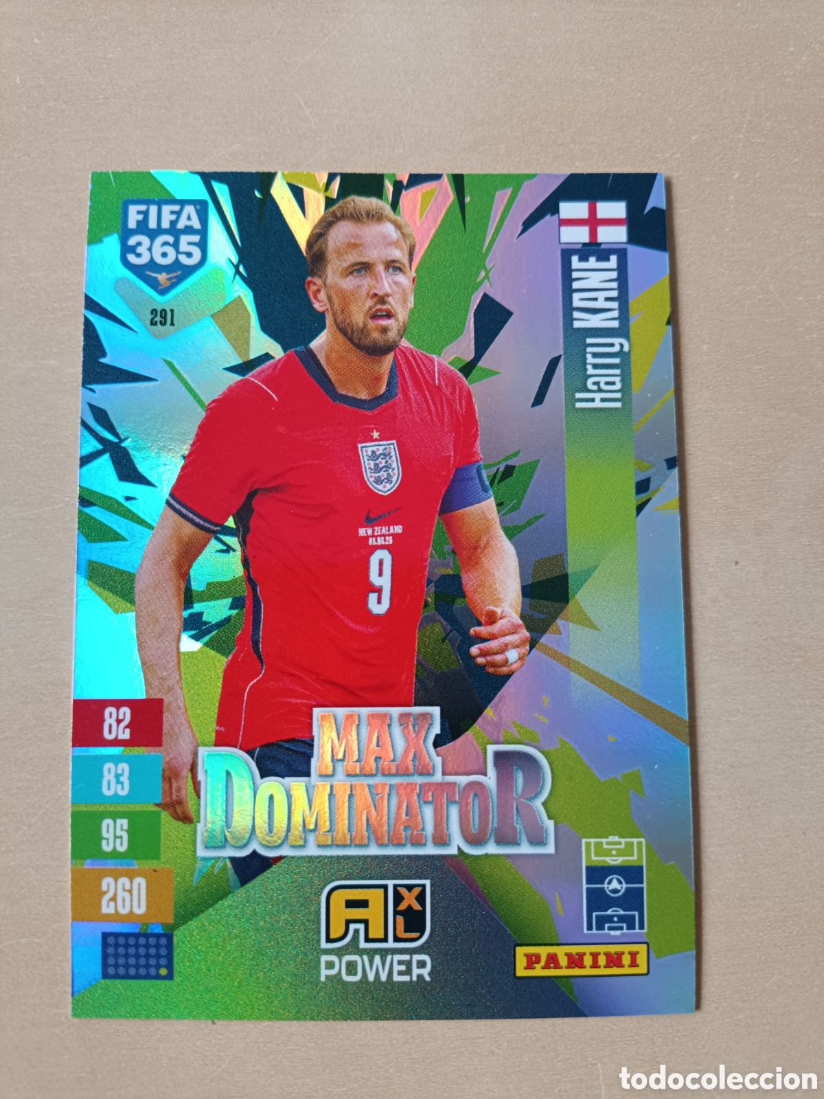 Cromos de f&uacute;tbol: HARRY KANE MAX DOMINATOR 291 ADRENALYN XL POWER FIFA 2027 PANINI 27