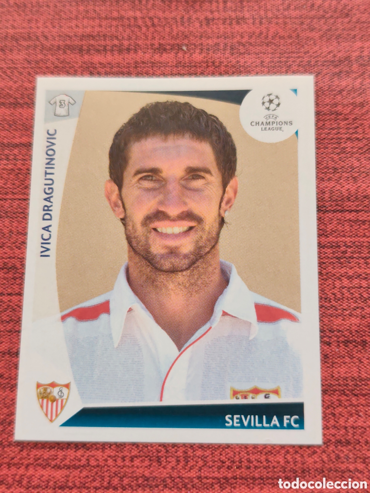 Cromos de f&uacute;tbol: 418 DRAGUTINOVIC SEVILLA UEFA CHAMPIONS LEAGUE 2009 2010 PANINI