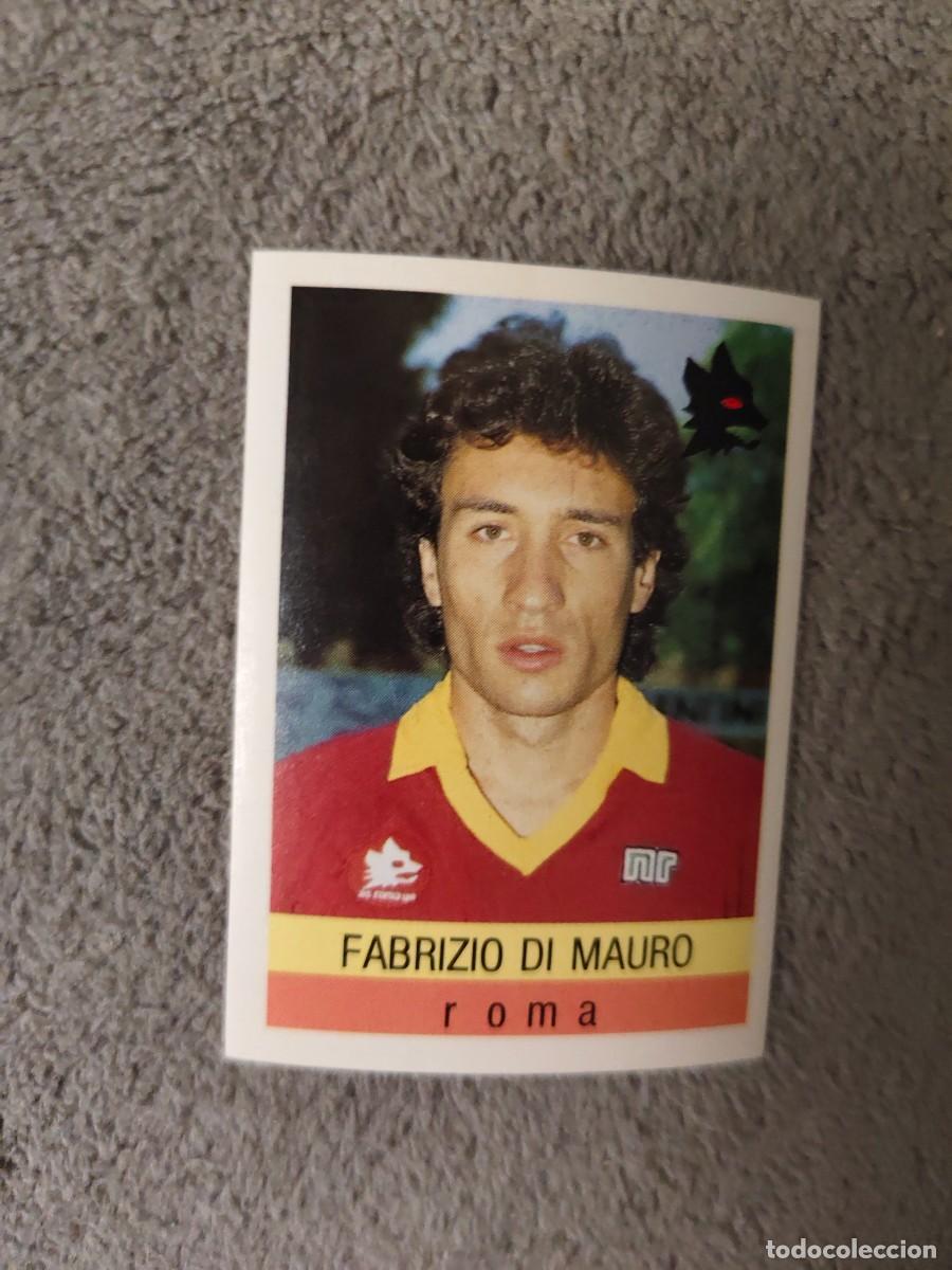 Cromos de f&uacute;tbol: 265 CALCIO 91 CALCIOFLASH FABRIZIO DI MAURO ROMA EUROFLASH 1990 90 1991 ITALIA NUEVO DE SOBRE