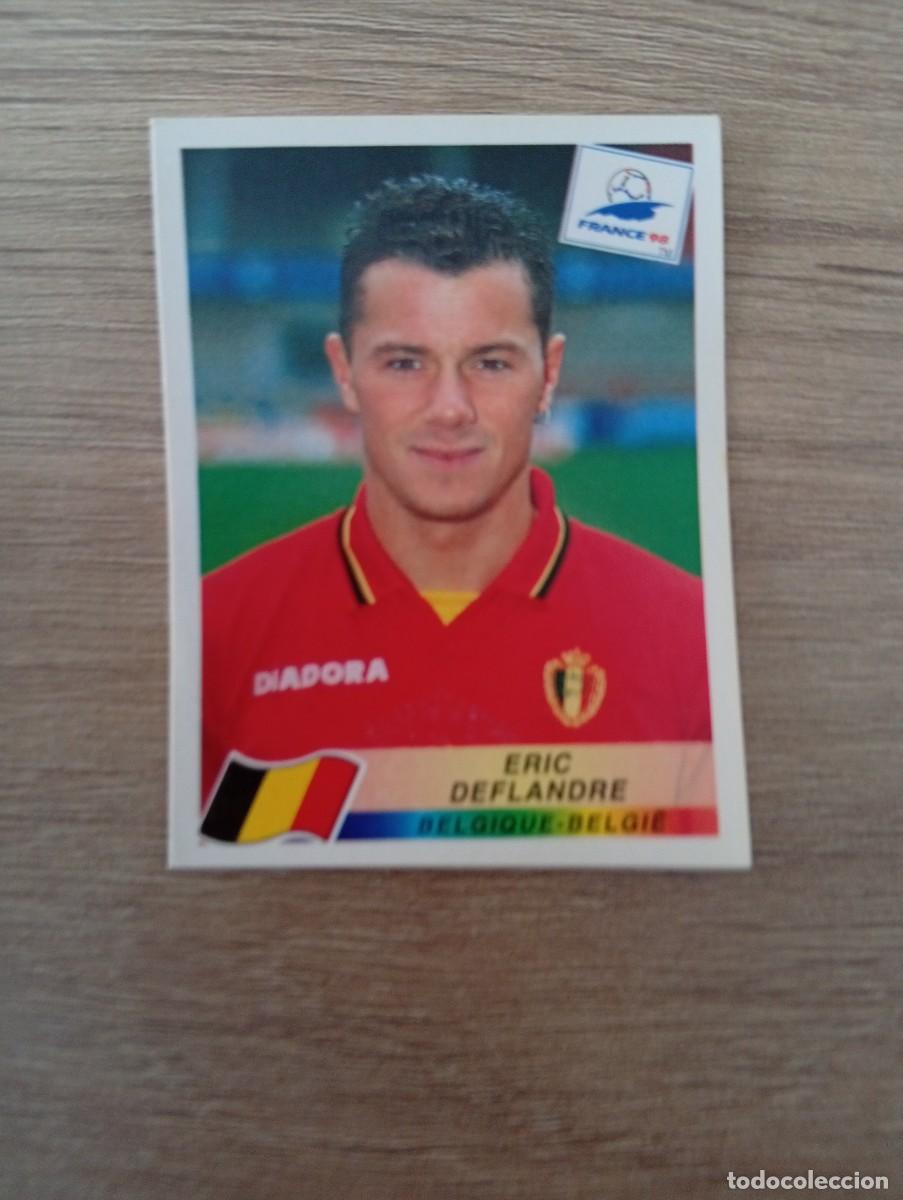 Football Stickers: ERIC DEFLANDRE 320 BELGICA PANINI FRANCIA 1998 98 SIN PEGAR NUNCA PEGADO
