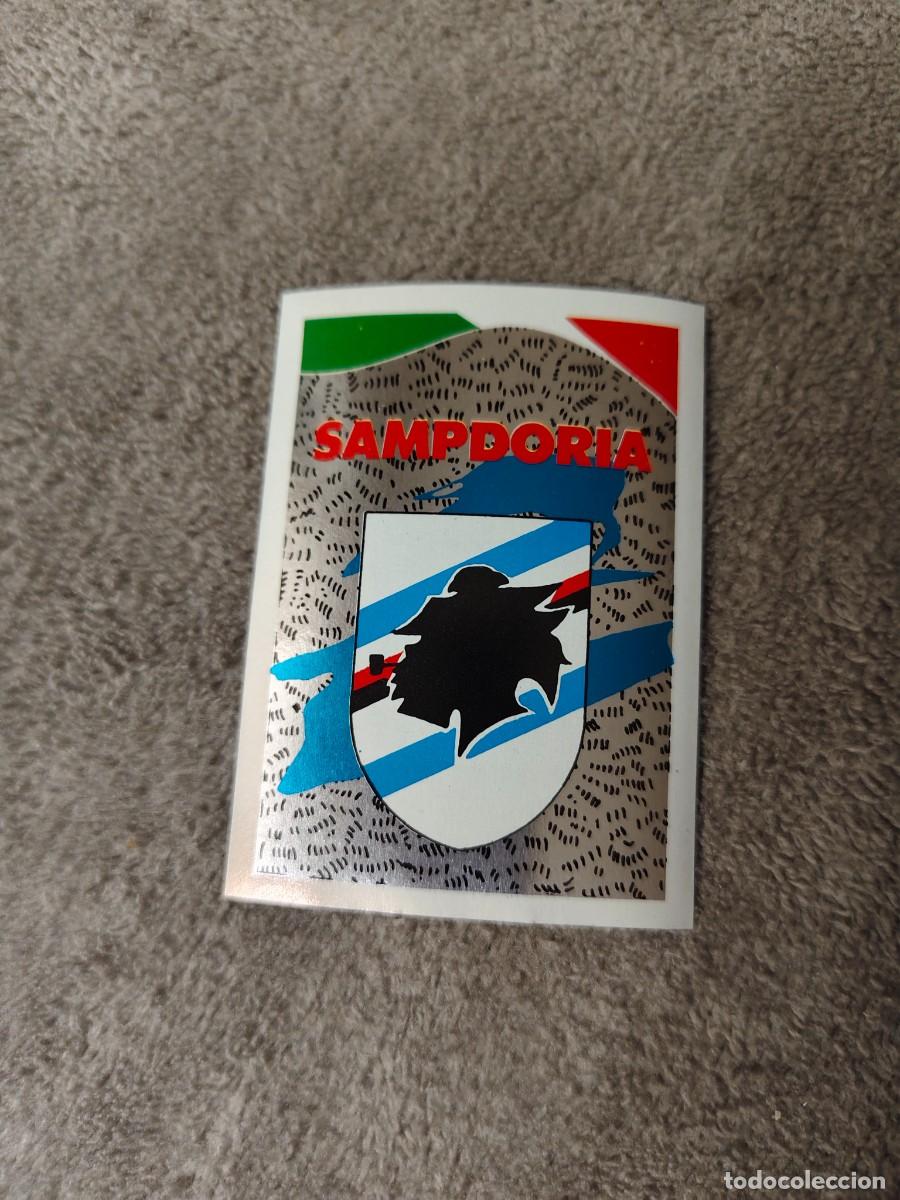 Football Stickers: SC21 CALCIO 91 CALCIOFLASH SCUDETTO SAMPDORIA SAMPDORIA EUROFLASH 1990 90 1991 ITALIA NUEVO DE SOBRE