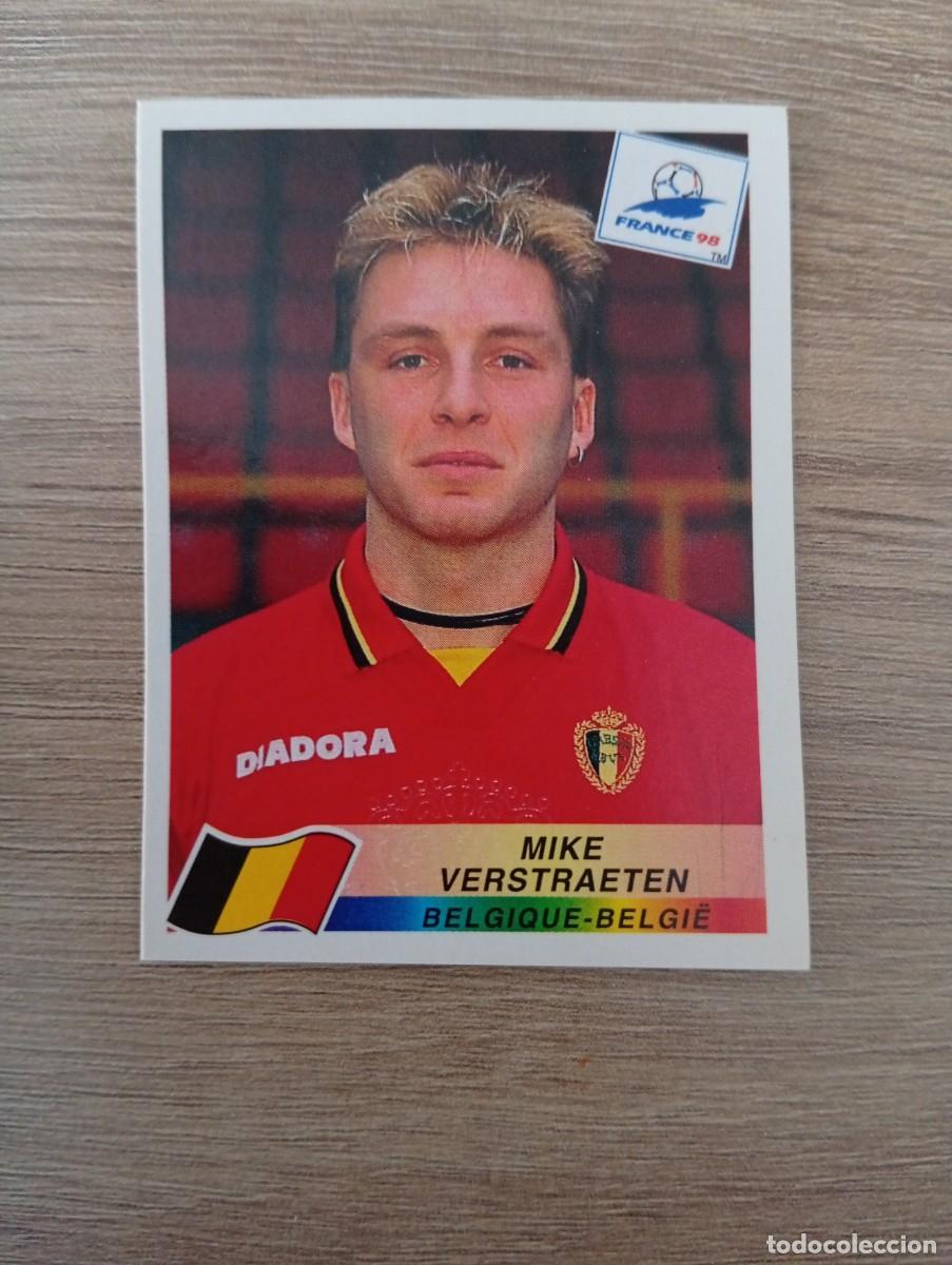 Cartes &agrave; collectionner de Football: MIKE VERSTRAETEN 322 BELGICA PANINI FRANCIA 1998 98 SIN PEGAR NUNCA PEGADO